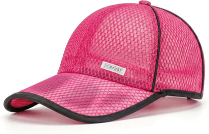 Unisex Breathable Quick Dry Mesh Baseball Cap Running hat