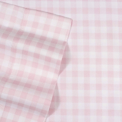1500 Supreme Kids Bed Sheet Collection - Fun Colorful and Comfortable Boys and Girls Toddler Sheet Sets - Deep Pocket Wrinkle Free Soft and Cozy Bedding - Full, Pink Gingham