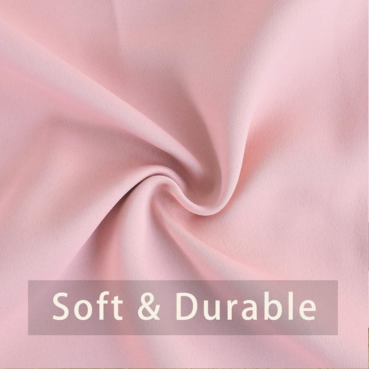 Pink Valance Small Curtain 16 inches Long Kitchen Window Curtains Over Sink Girls Room Living Room Darkening Rod Pocket Triple Weave Short Little Mini Window Curtain Topper Bedroom Bathroom 1 Panel