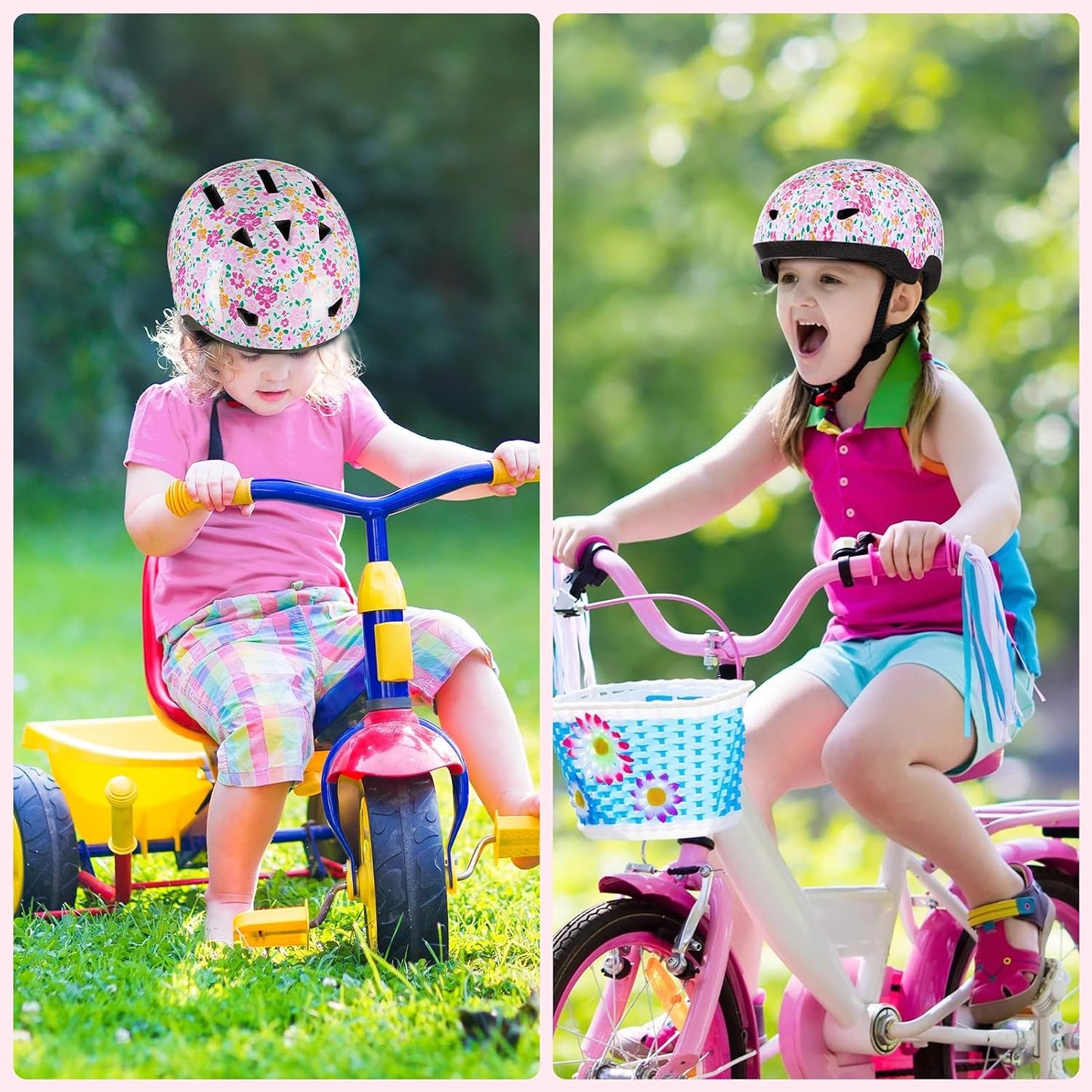 Toddler Helmet, Baby Infant Kids Bike Helmet for Kids Age 1-3/2-4/3-5/5-8 Adjustable Toddler Bike Helmets for Boys Girls for Scooter Skateboard Cycling