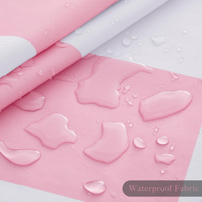 Ohocut Checkered Shower Curtain, Pink Shower Curtains for Bathroom, Cute Retro Checkboard Shower Curtain Vintage Aesthetic, Washable Fabric Bath Curtain 72''x72''