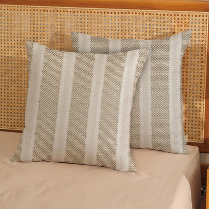 Pink Sage Green Pillow Covers 18x18 Inch 2 Pcs Boho Preppy Polka Dots Striped Decor Throw Pillows Modern Geometric Outdoor Farmhouse Decoration Pillowcase Linen Cushion Cover for Couch Sofa