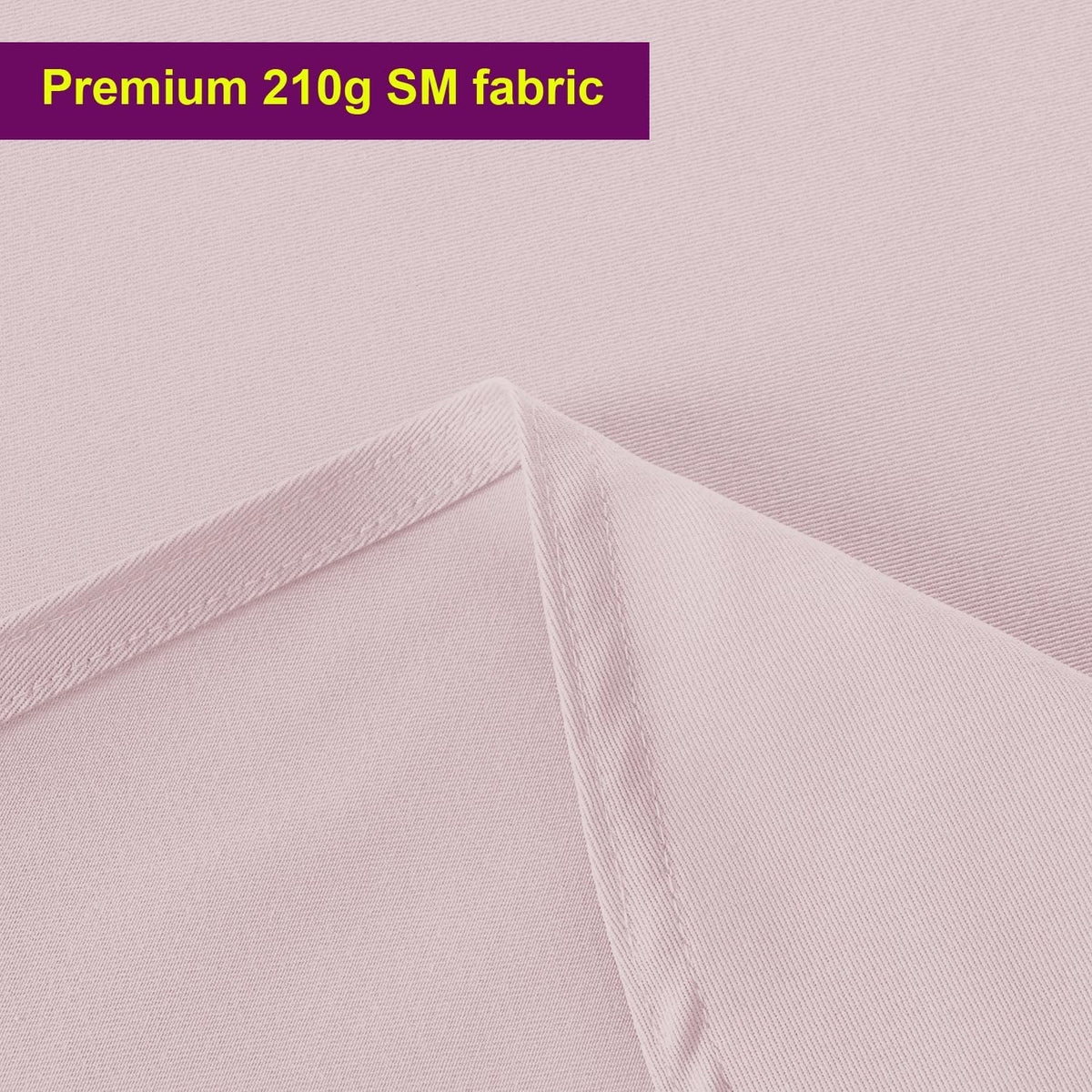 Dusty Pink Rectangle Table Cloth, 60x102 Inch