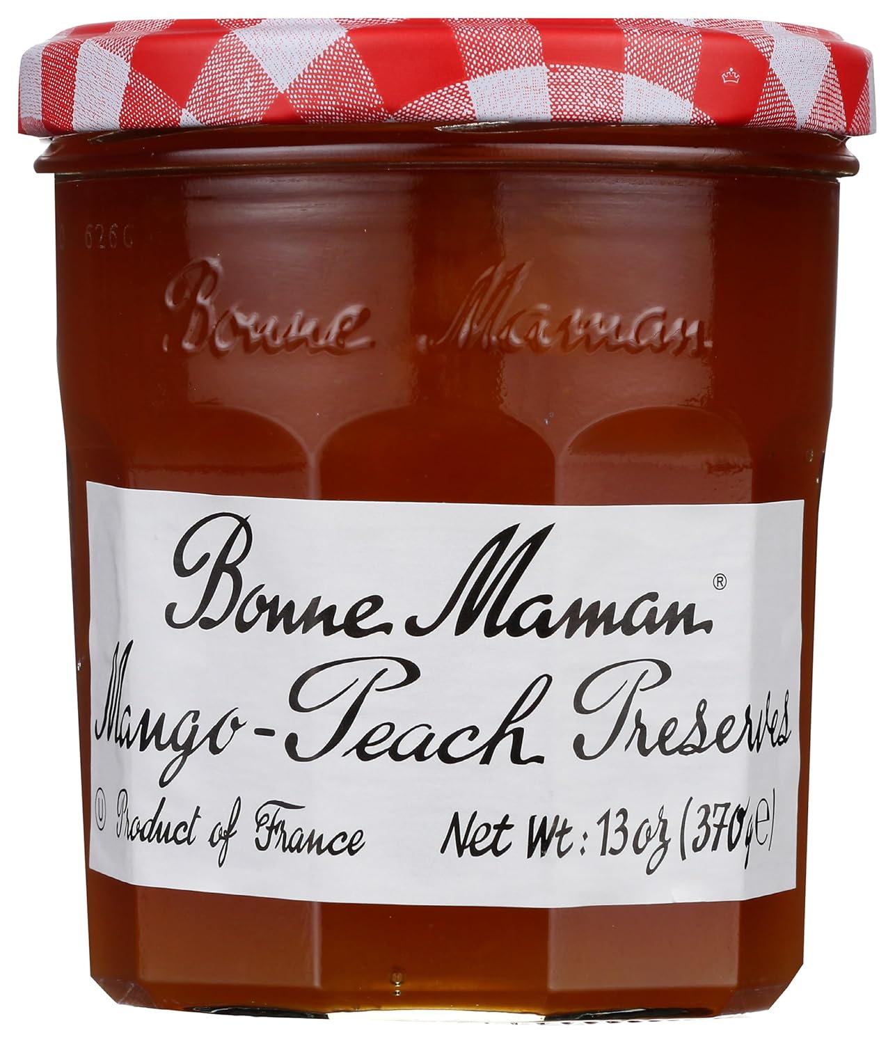 Bonne Maman, Preserves Mango Peach, 13 Ounce
