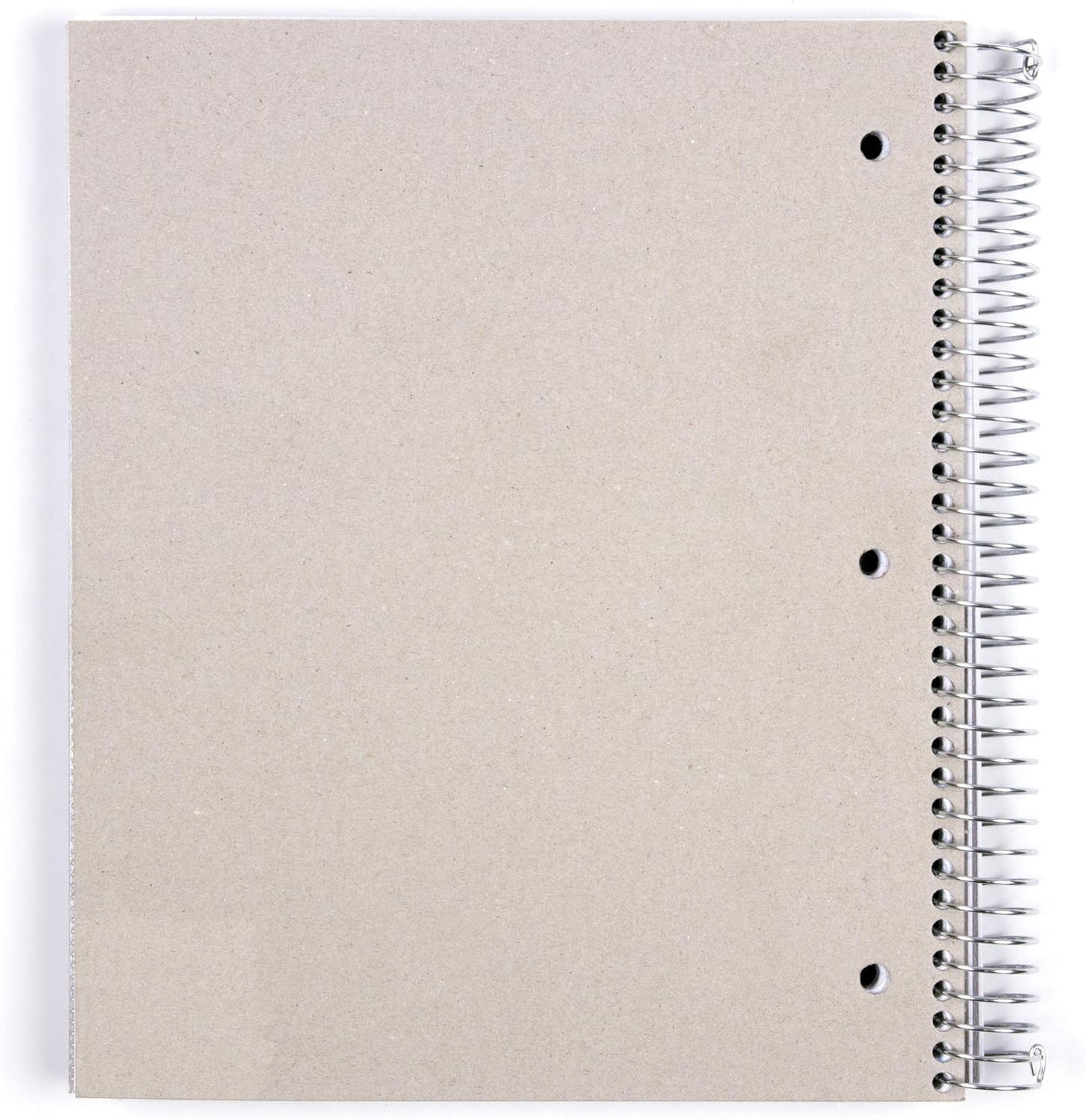 Mintra Office Durable Spiral Notebooks, 5 Subject (Spring Pink, Wide Ruled 1pk)