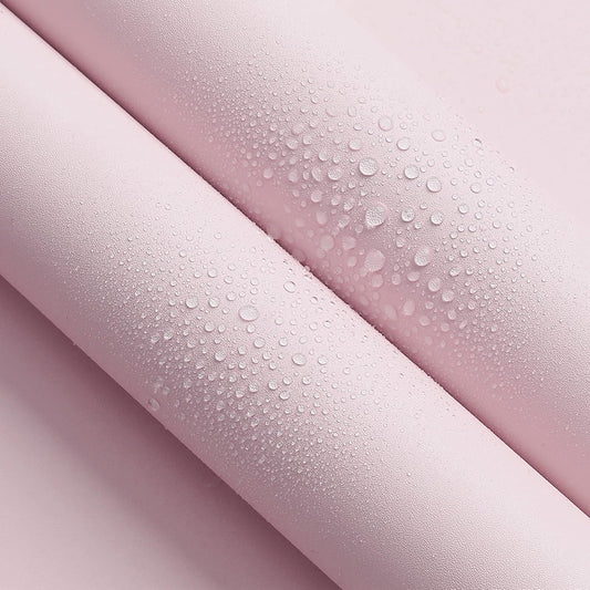 HeloHo Solid Light Pink Wallpaper Matte Textured Peel and Stick Wallpaper 118"X15.7" Modern Self Adhesive Removable Wall Paper Waterproof Contact Paper for Living Room Bedroom Decor