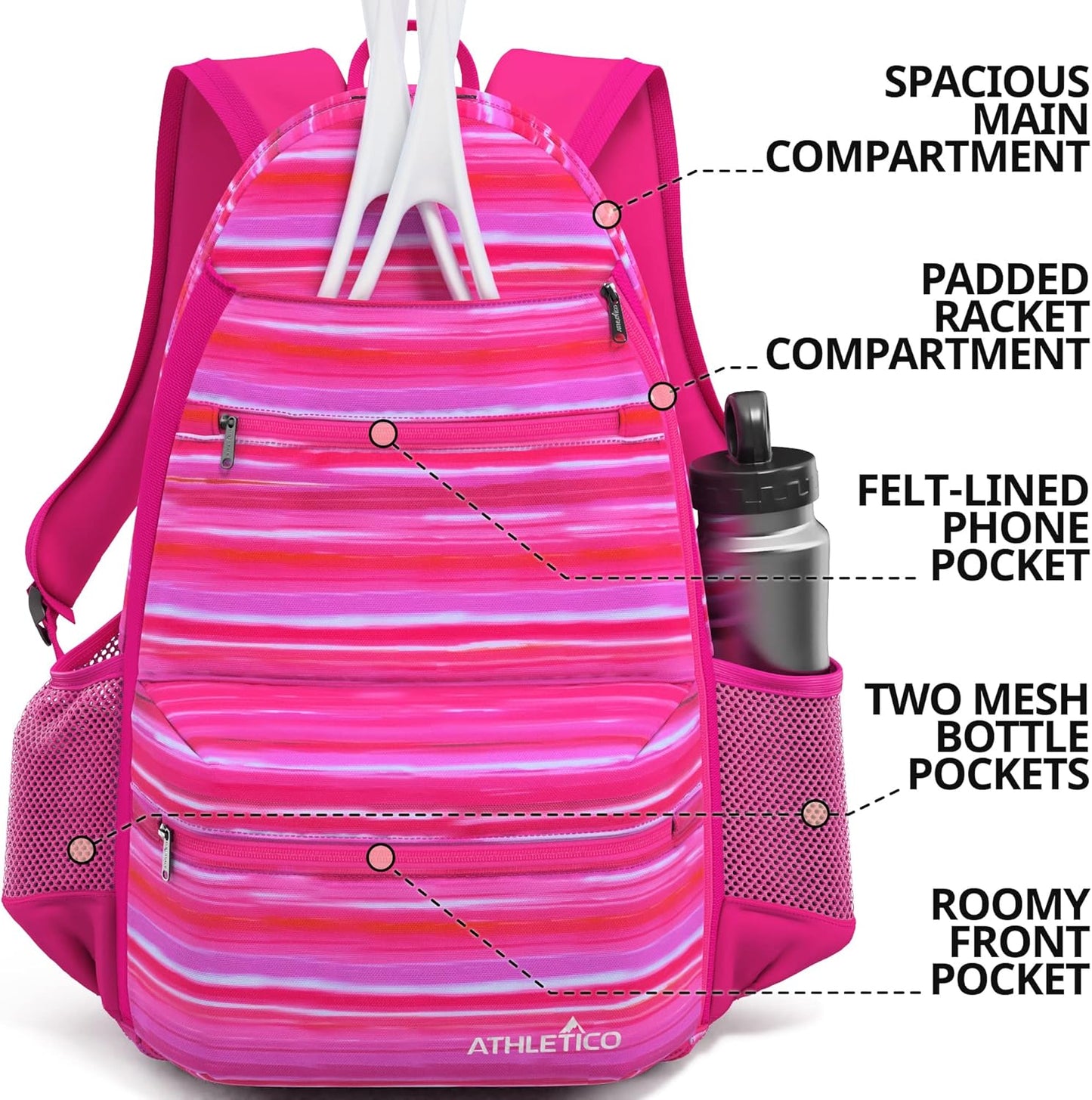 Athletico Athletico City Tennis Bag