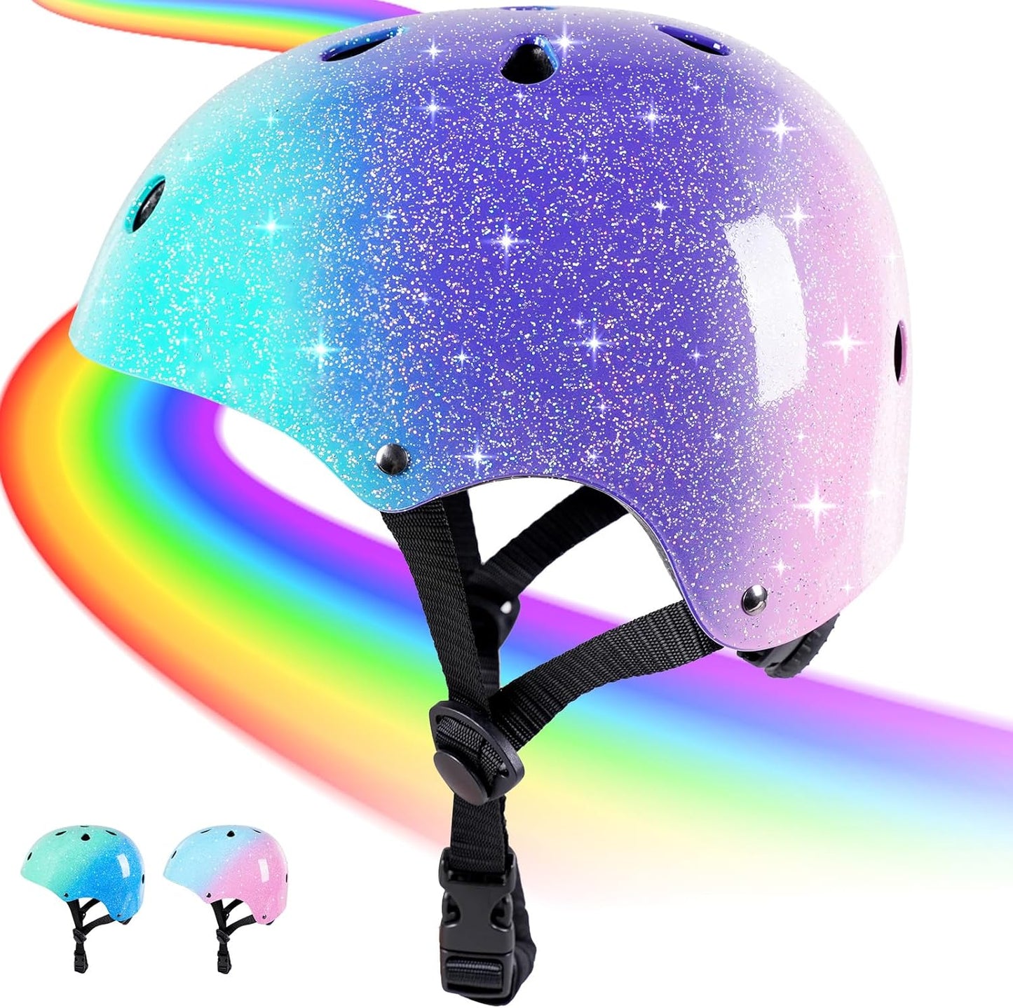 Kids Bike Helmet for 3-5-8-14 Years Kids Girls Boys Youth Bicycle Helmet for Scooter Balance Bike Roller Skating Skateboard Helmet