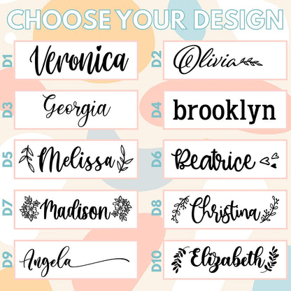 Personalized Tumblers with Lid, Gifts for Her, 30 oz Light Pink, 10 Designs | Custom Engraved Tumbler w Name - Personalized Cups - Gifts for Women, Mom - Double-Walled Stainless Steel