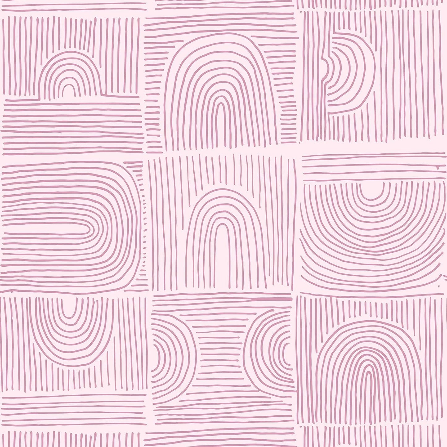 VEELIKE Pink Geometric Peel and Stick Wallpaper Boho Geometric Wallpaper for Bathroom Bedroom 17.7''x118'' Abstract Art Deco Wallpaper Removable Prepasted Pink Contact Paper for Cabinets Drawers
