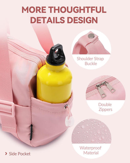 Small Gym Bag for Women Mini Duffle Bag with Wet Compartment, Lightweight Waterproof Cute Tote for Girls Workout Sport Travel