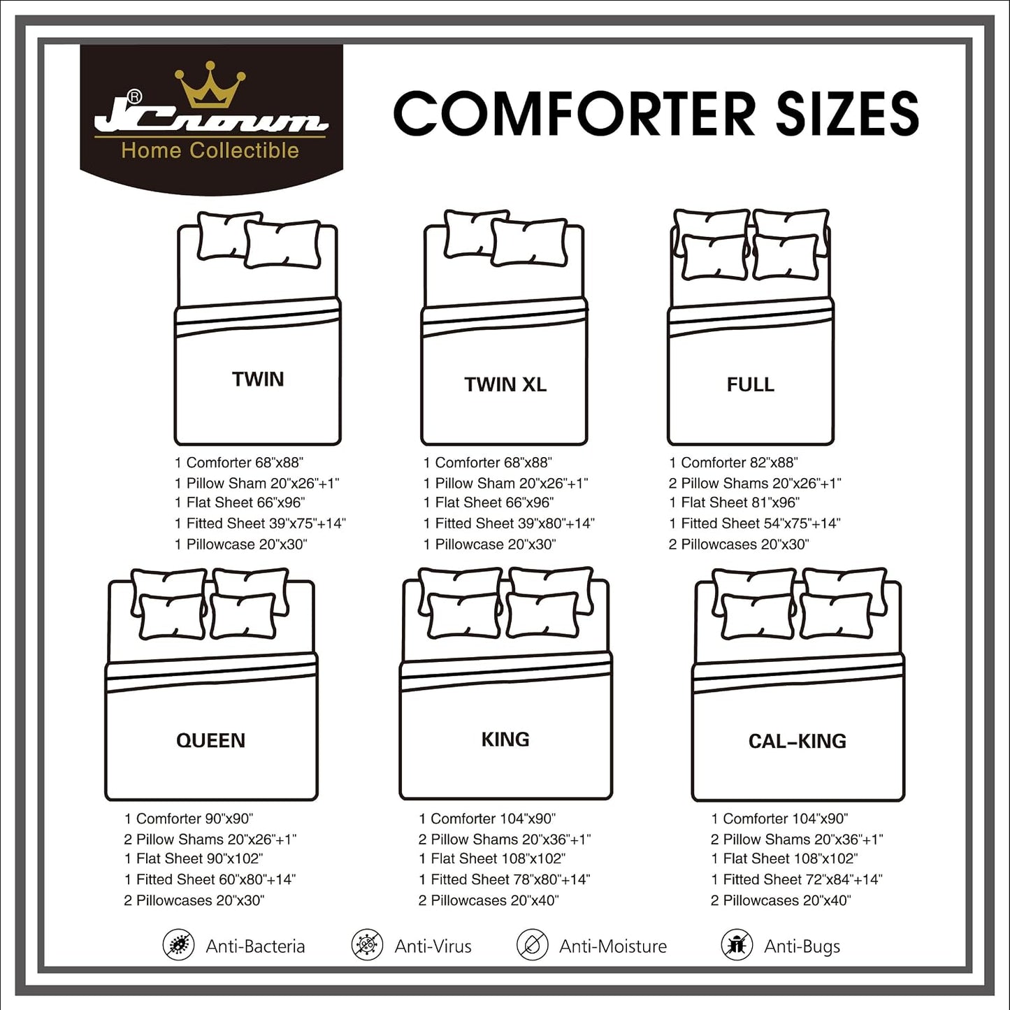 ESCA Floral King Comforter with Sheets Set - 7-Piece Pink Bed in a Bag Set