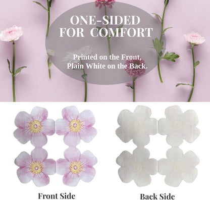 50ct 3-Ply Pink Wedding Paper Napkins – Pink Flower Shaped Party Napkins Perfect for Birthday, Bridal Shower, Bachelorette,Wedding, or Party Decorations, Disposable Cocktail Napkins