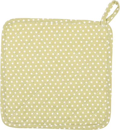 Quilted Pot Holder,Heat Resistant Hanging Pot Holder,2 Pack