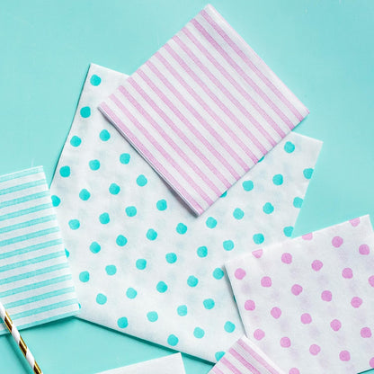 Papersoft Napkins Capri Pink Cocktail Napkins (Pack of 20)