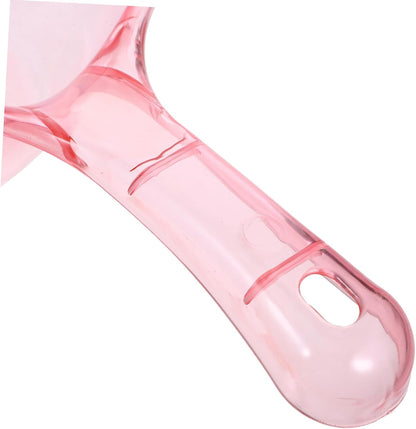 3pcs Portable Water Scoop Thickened Kitchen Ladle for Watering Plants Bathing and Household Use Pink Light Green Brown