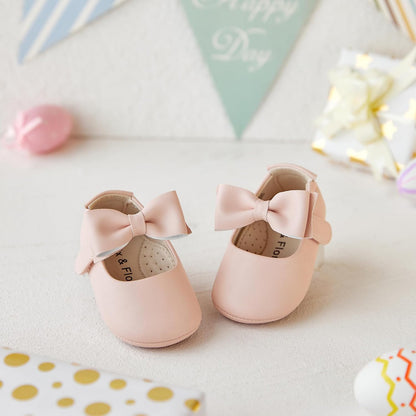 Soft Sole Baby Dress Shoes - Infant Baby Walking Shoes Moccasinss Rubber Sole Crib Shoes