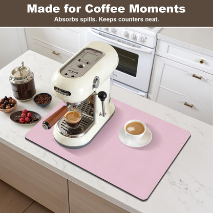 Coffee Mat,Absorbent Dish Drying Mat for Kitchen Counter
