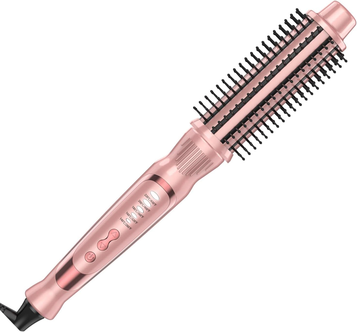 Heated Round Brush, Ceramic Tourmaline Ion 1 1/2 inch Curling Iron