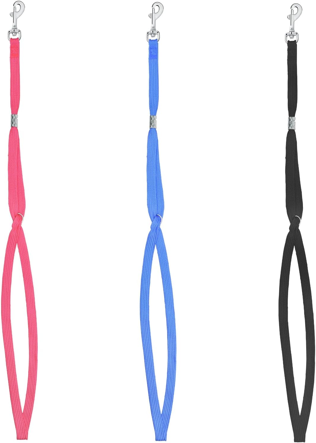 3PCS Adjustable Fixed Grooming Loops for Cat and Dog,Dog Grooming Leash, Safety Leash for Pet Grooming Table or Bathtub