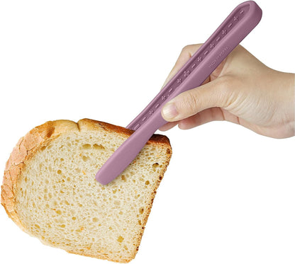 Mini Silicone Toaster Tongs, 7 inches, 1 Pack, Pink