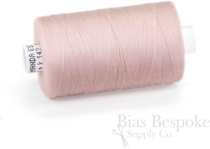 Ester 80 All-Purpose Sewing Thread, 100% Polyester, 1094 Yards, Petal Pink