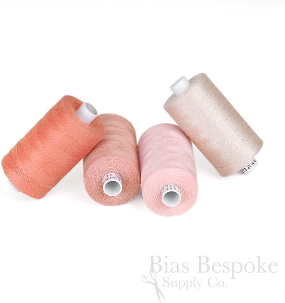 Ester 80 All-Purpose Sewing Thread, 100% Polyester, 1094 Yards, Petal Pink