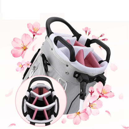 Golf Club Bags|Lightweight Bag for Men Women|Fairway Stand Waterproof,with 7 grids Dividers,Zippered Pockets,Ergonomic Shoulder Straps