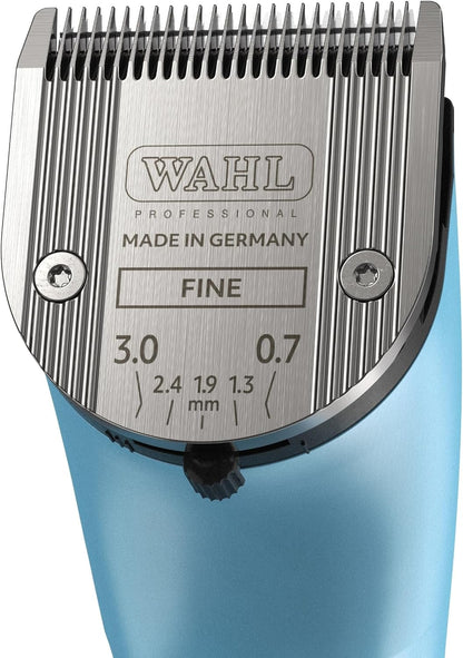 Wahl Pro Animal Motiva2 - Professional Pet Clipper for Dogs, Cats & Horses - Cordless - Digital Display with LED Indicator - Textured Grip - Easy to Carry & Travel Lock - Blue Ivy