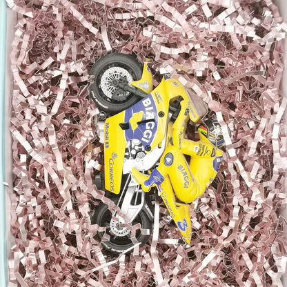 Shredded Paper Pink Basket Filler 1/2 LB Gift Box Crinkle Cut Paper Shredded Stuffing Rose Pink Grass for Valentine Day Packing Shipping Decorations Wrappings