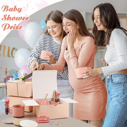 61 Pcs Baby Shower Prizes for Game Winners, Pink