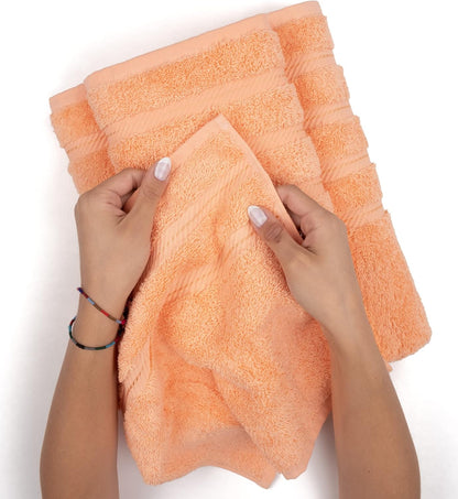 100% Cotton Luxury Turkish Towels, 6 Piece Towel Set