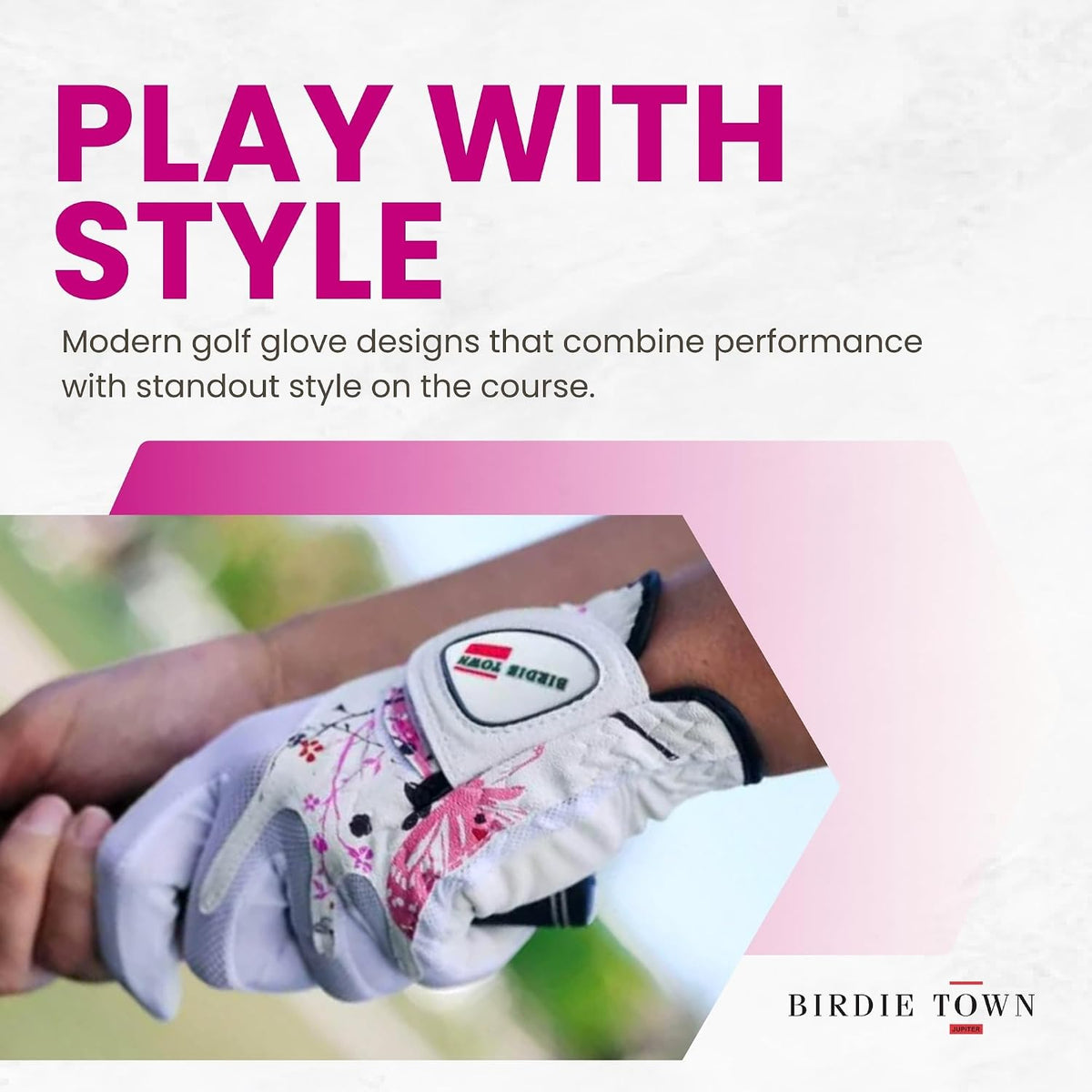 Golf Glove - Breathable Synthetic Leather, Premium Golf Accessories, One Size Fits Most.