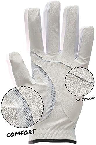 Golf Glove - Breathable Synthetic Leather, Premium Golf Accessories, One Size Fits Most.