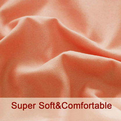 Bed Sheet Set Super Soft Microfiber Sheets,4PC,Queen Size