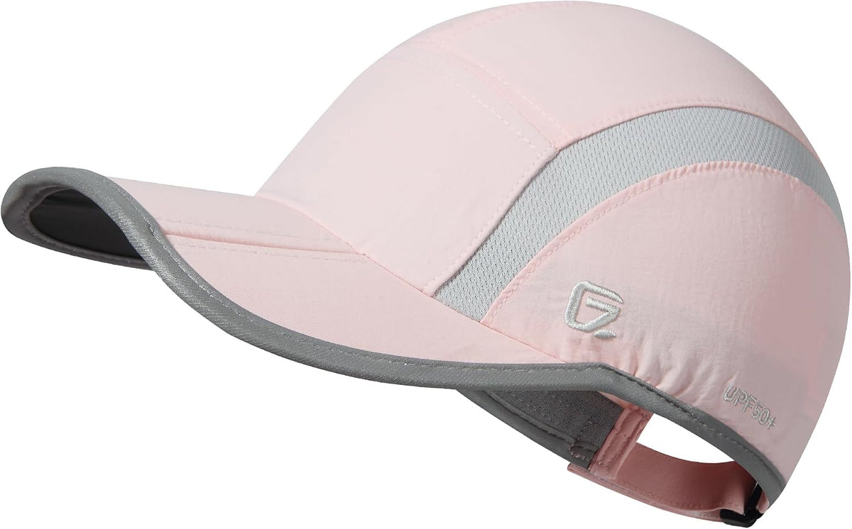 Reflective Folding Outdoor Hat Unstructured Design UPF 50+ Sun Protection Sport Hats for Womens and Mens
