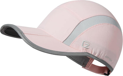 Reflective Folding Outdoor Hat Unstructured Design UPF 50+ Sun Protection Sport Hats for Womens and Mens