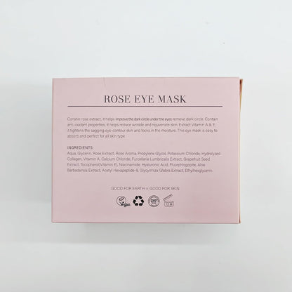 Under Eye Patchs Rose Eye Mask for Dark Circles and Puffiness Wrinkle Eye Bags 30 Pairs