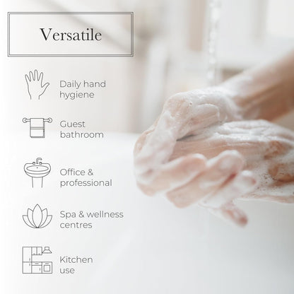 Gardenia & White Peach Hand Wash – Luxury Liquid Hand Soap 725 ml/24.52 fl oz, Softening, Hydrating, Revitalising, Cruelty-Free, Made in England