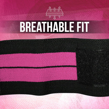 Wrist Wraps for Weightlifting with Thumb Loop (1 Pair)