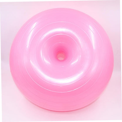 2pcs Exercise Ball Workout Ball Donut Shaped Ball Abdominal Muscle Ball Mini Donuts Inflatable Donut