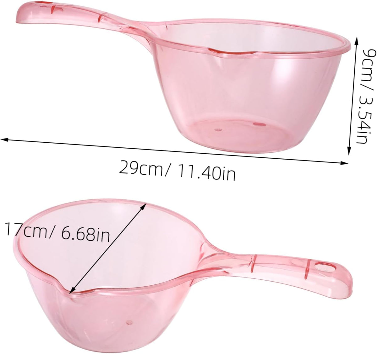 3pcs Pcdg Lightweight Easy-Clean Household Kitchen Water Ladle Set