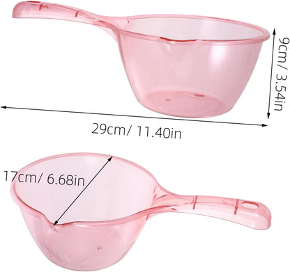 3pcs Pcdg Lightweight Easy-Clean Household Kitchen Water Ladle Set