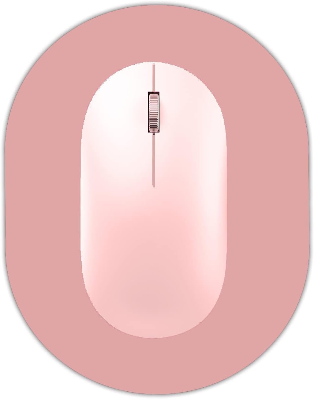 Small Mouse Pad, Mini Mouse Pad, Portable Waterproof with Anti-Slip Base,Pink 5x7 Inch