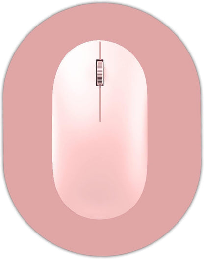 Small Mouse Pad, Mini Mouse Pad, Portable Waterproof with Anti-Slip Base,Pink 5x7 Inch