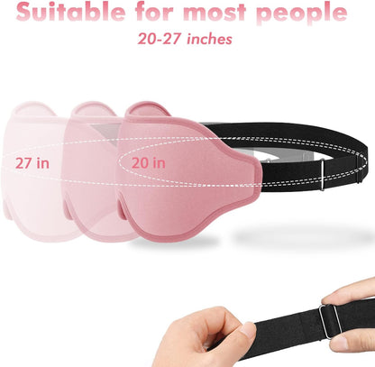 Sleep Mask for Men and Women, Lash Extensions 3D Eye Mask, Pink