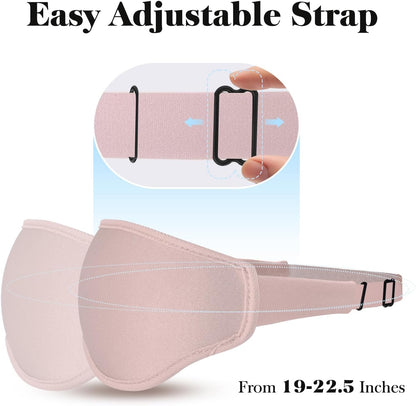 3D Eye Mask Sleep Mask for Men & Women, Pink
