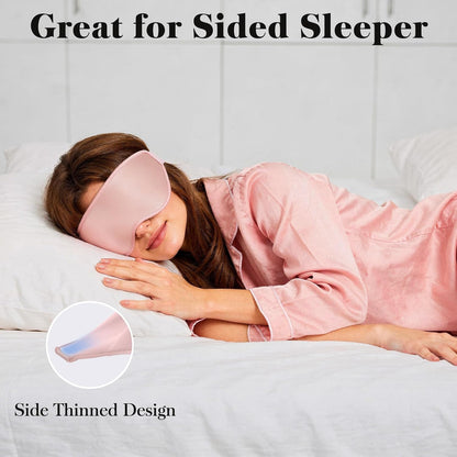 3D Eye Mask Sleep Mask for Men & Women, Pink