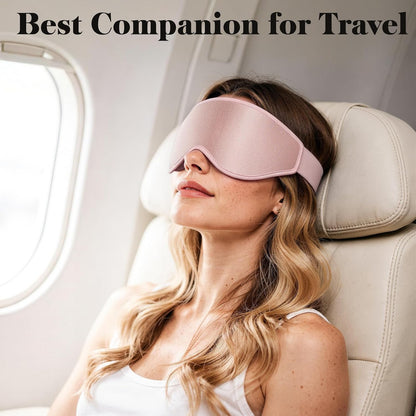 3D Eye Mask Sleep Mask for Men & Women, Pink