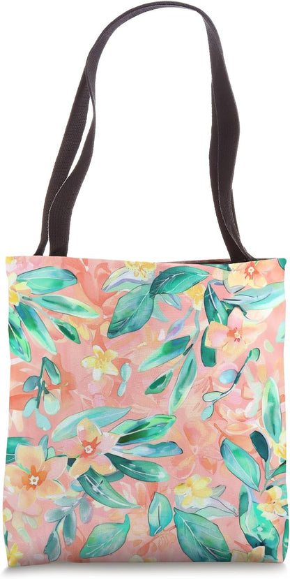 Blush Flower Tote Bag
